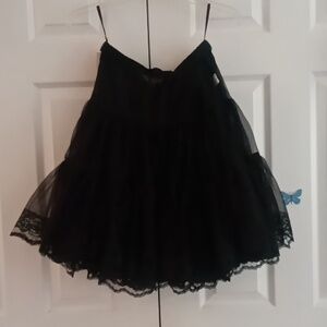 Unique vintage Petticoat With Lace Detail